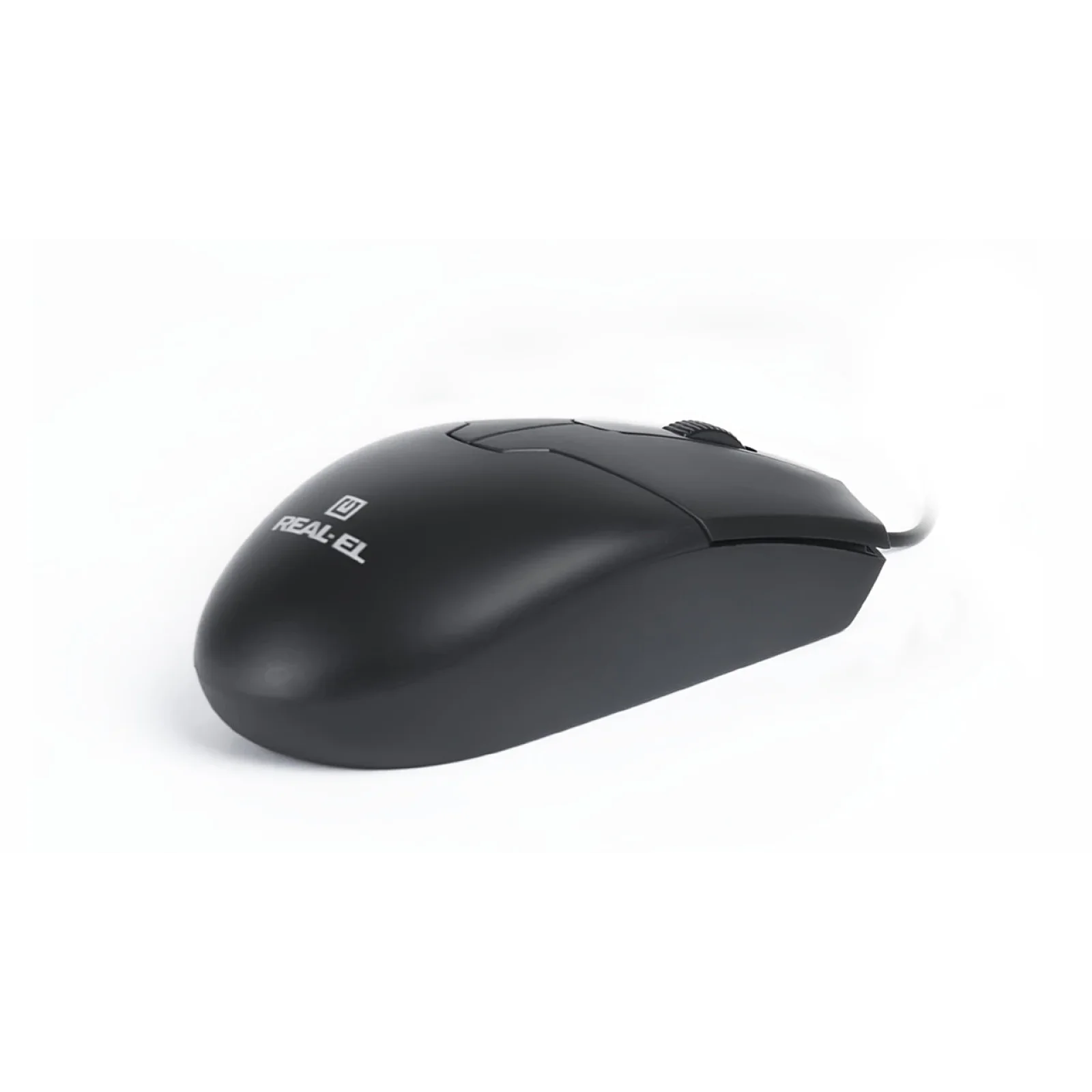 Миша REAL-EL RM-208 Black USB, EL123200030 UA
