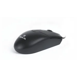 Мышь REAL-EL RM-208 Black USB, EL123200030 UA