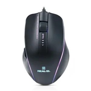 Мышь REAL-EL RM-747 Black USB, EL123200028 UA