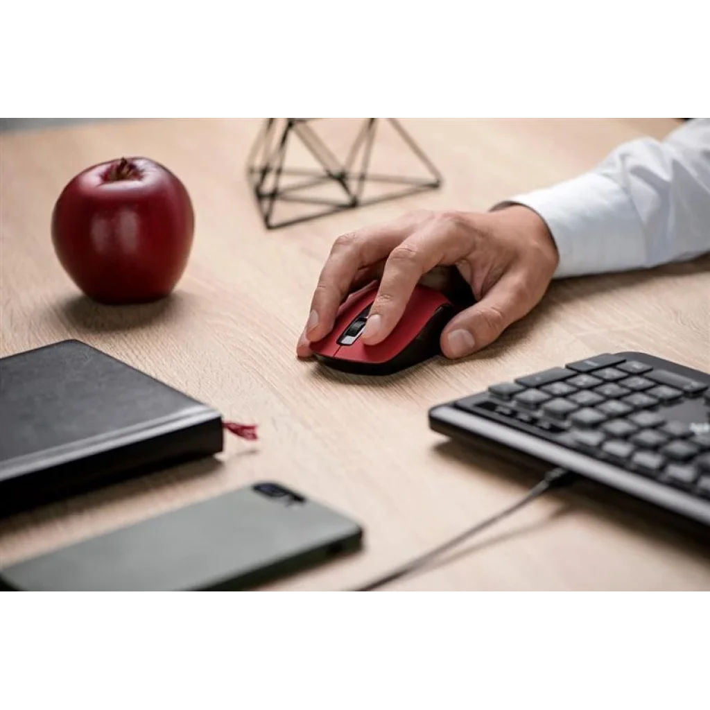 Миша бездротова 2E MF211 WL Red (2E-MF211WR) USB UA