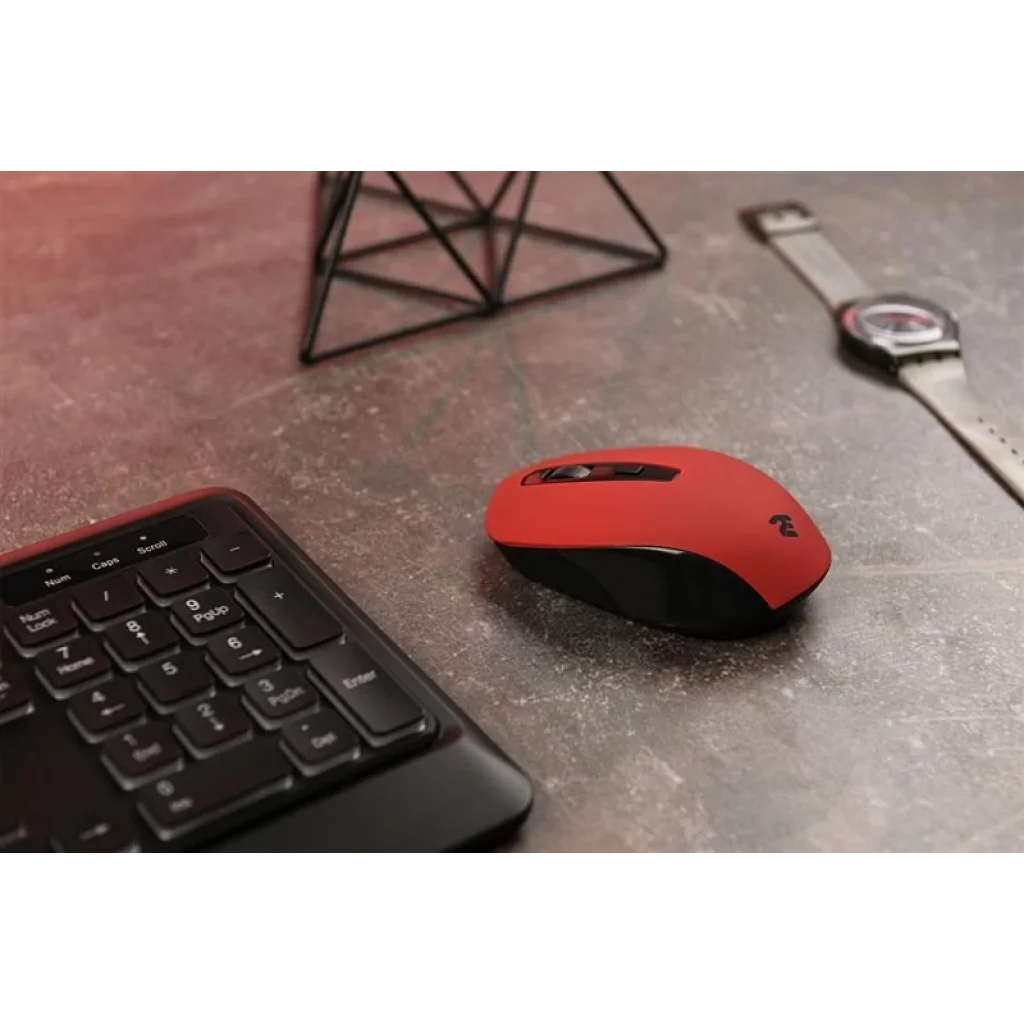 Миша бездротова 2E MF211 WL Red (2E-MF211WR) USB UA