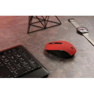 Миша бездротова 2E MF211 WL Red (2E-MF211WR) USB UA