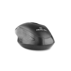 Миша бездротова REAL-EL RM-300 Black/Grey USB, EL123200012 UA