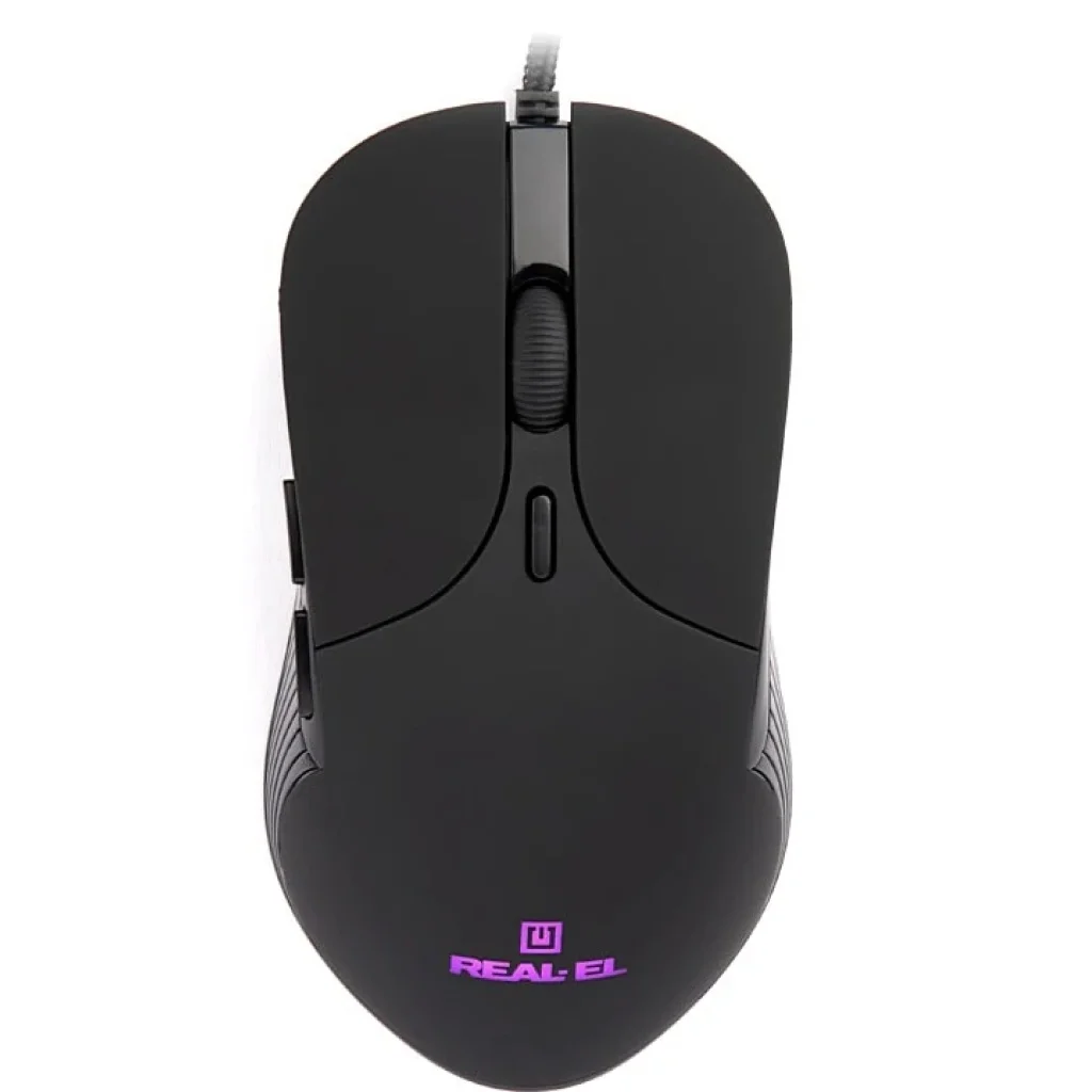 Миша REAL-EL RM-295 Black USB, EL123200031 UA