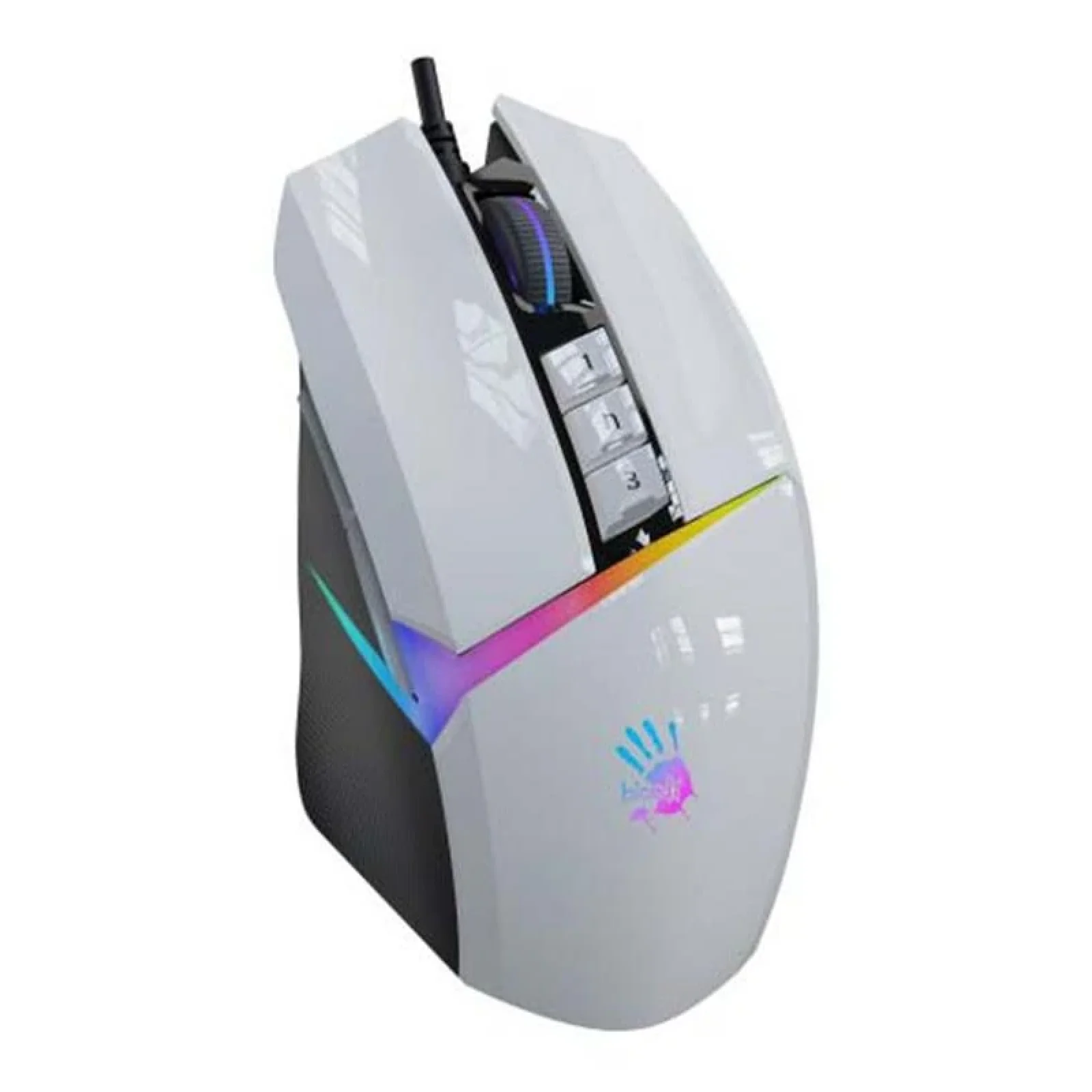 Мышь A4Tech Bloody W60 Max Panda White, W60 Max Bloody (Panda White) UA