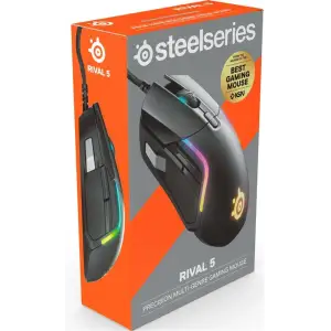 Миша SteelSeries Rival 5 Black (62551) UA