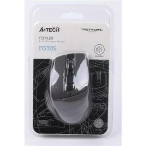 Миша бездротова A4Tech FG30S Grey/Black USB, FG30S (Grey) UA