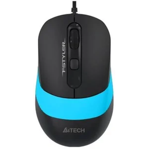 Миша A4Tech FM10 Black/Blue USB, FM10 (Blue) UA