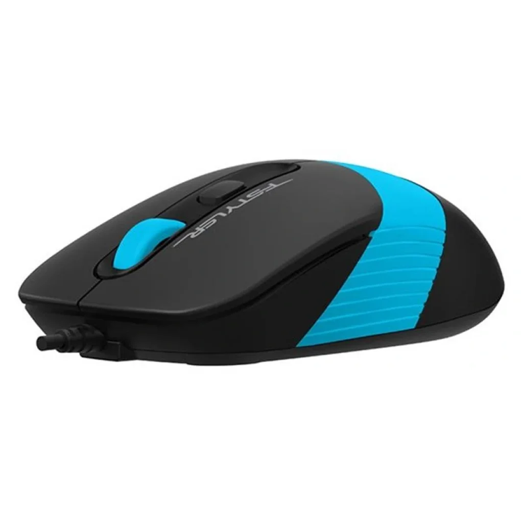 Миша A4Tech FM10 Black/Blue USB, FM10 (Blue) UA