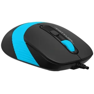 Миша A4Tech FM10 Black/Blue USB, FM10 (Blue) UA