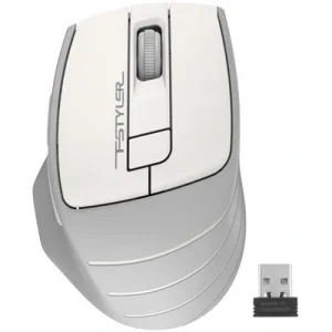 Миша бездротова A4Tech FG30S Grey/White USB, FG30S (Grey+White) UA