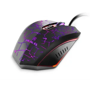 Мышь REAL-EL RM-505 Black USB, EL123200018 UA
