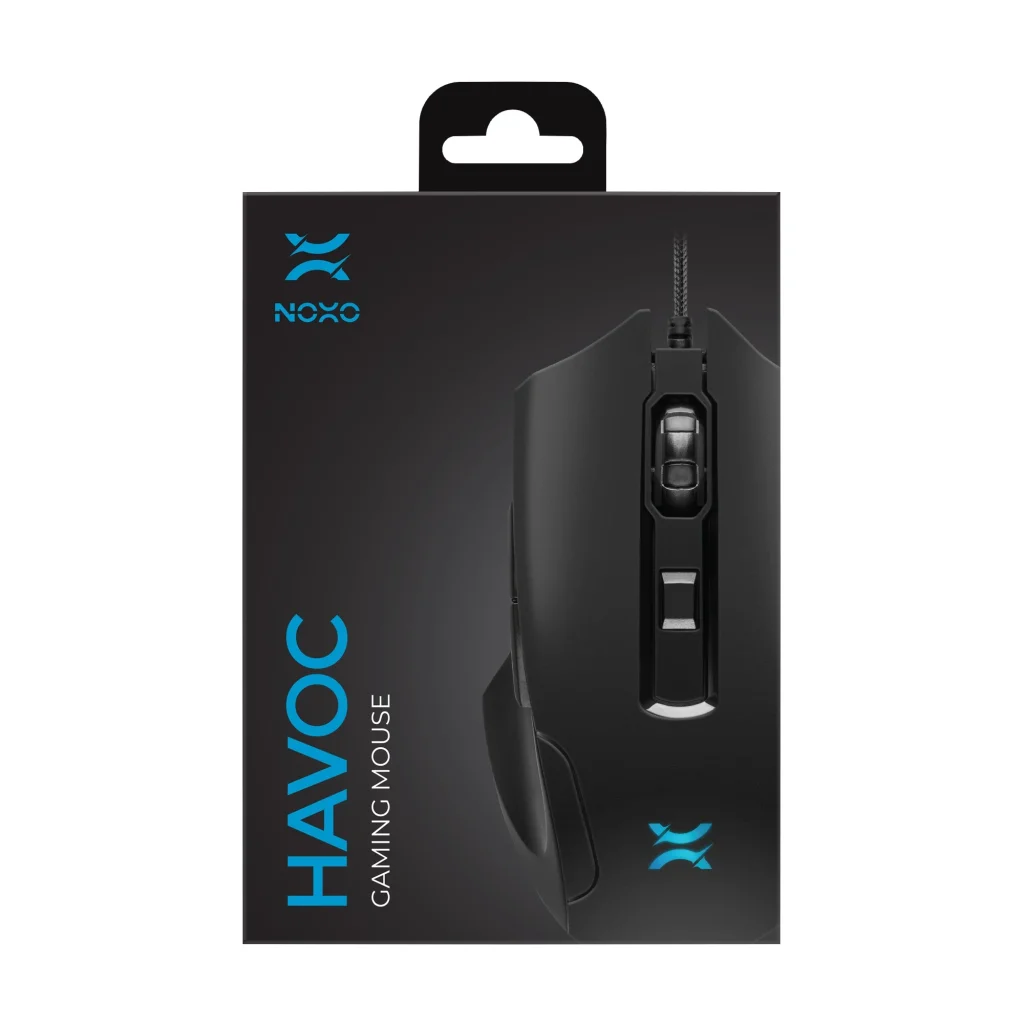 Миша Noxo Havoc Gaming mouse Black USB (4770070881934) UA
