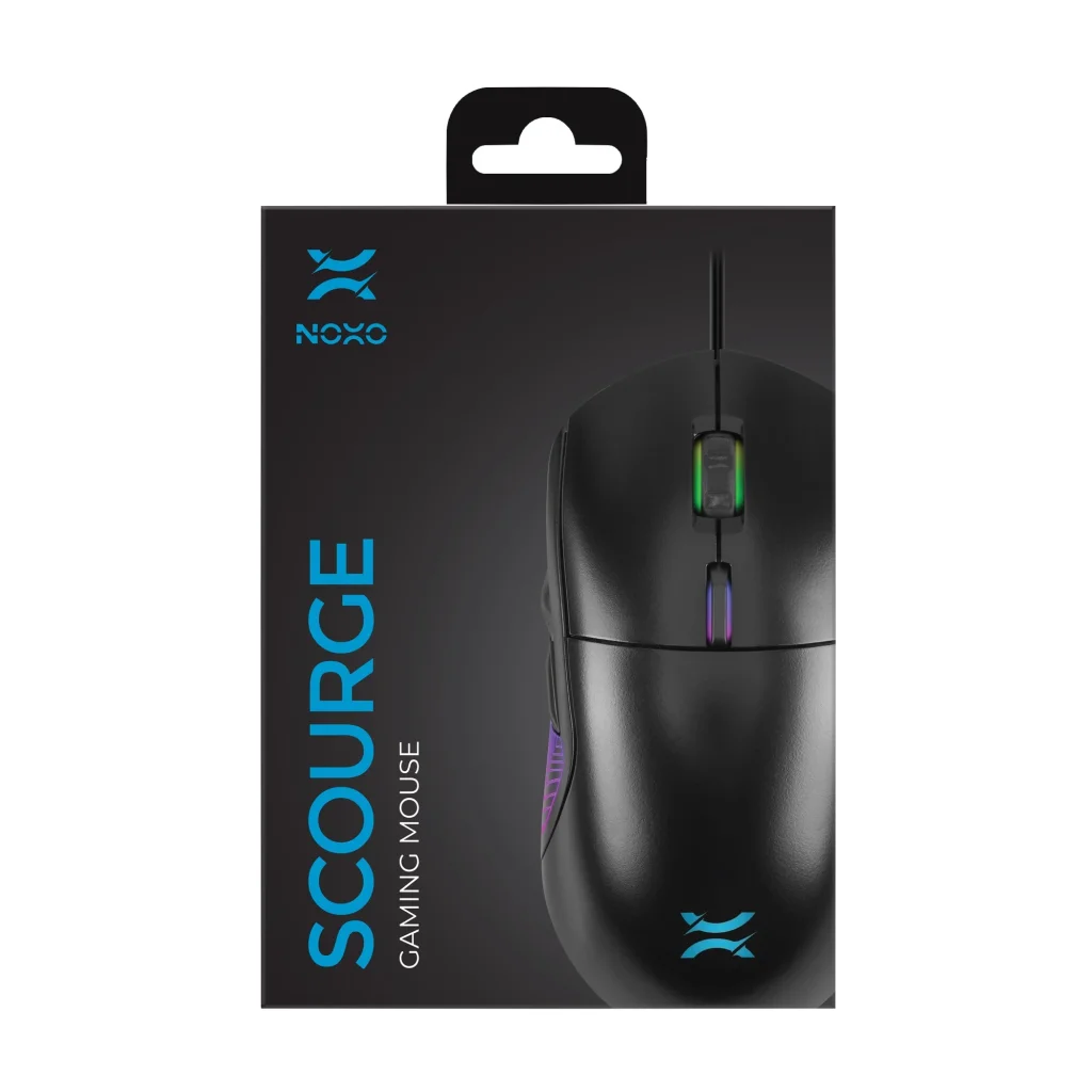 Мышь Noxo Scourge Gaming mouse Black USB (4770070881965) UA