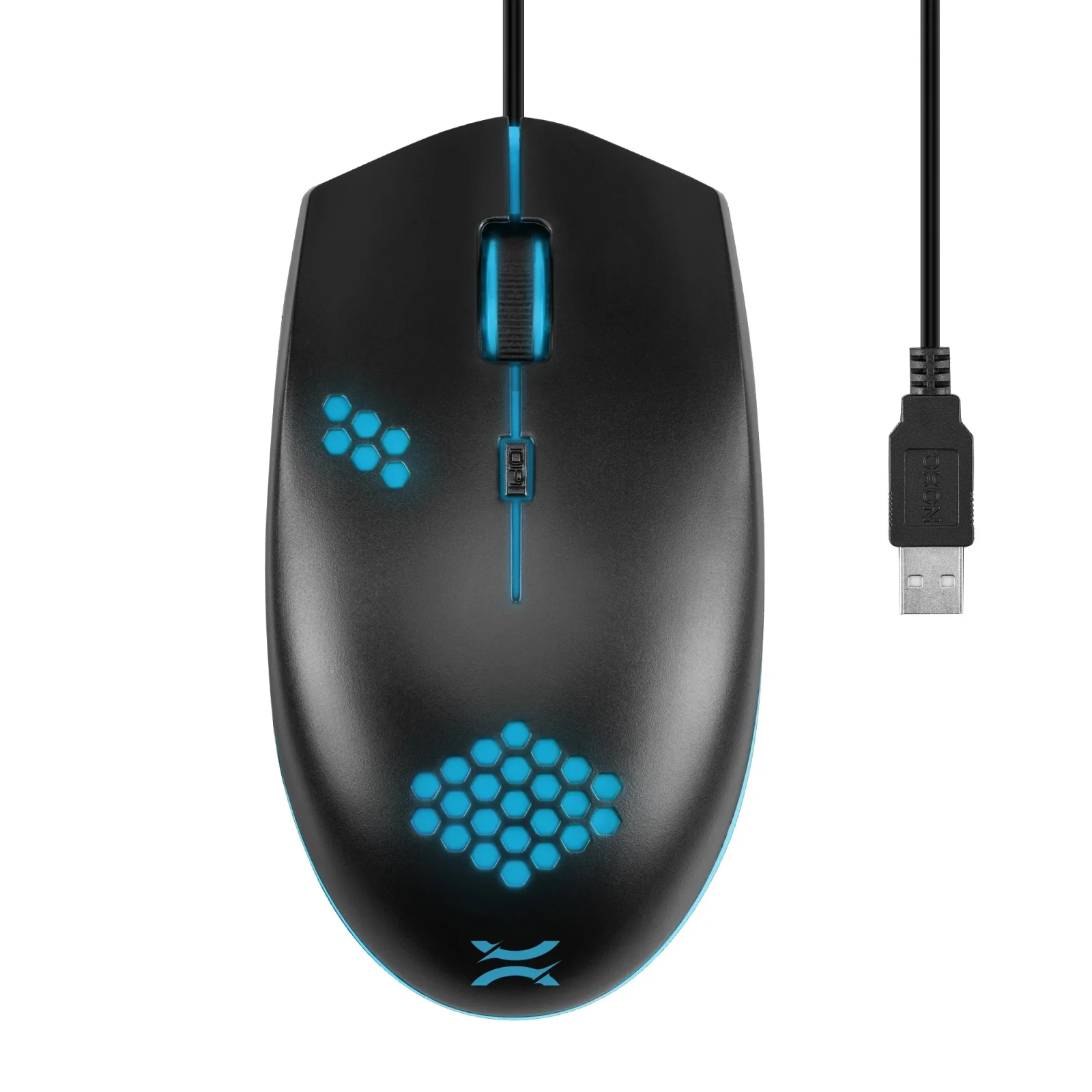 Мышь Noxo Thoon Gaming mouse Black USB (4770070881989) UA