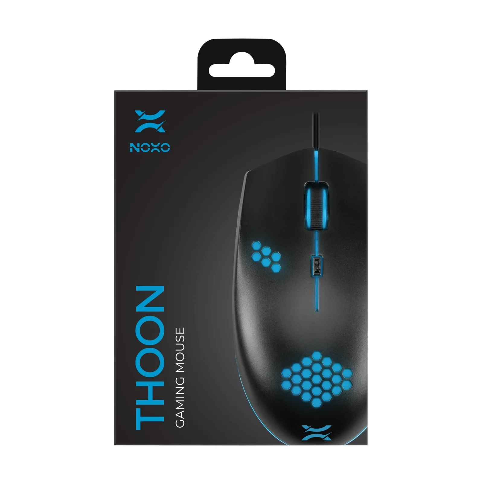 Мышь Noxo Thoon Gaming mouse Black USB (4770070881989) UA