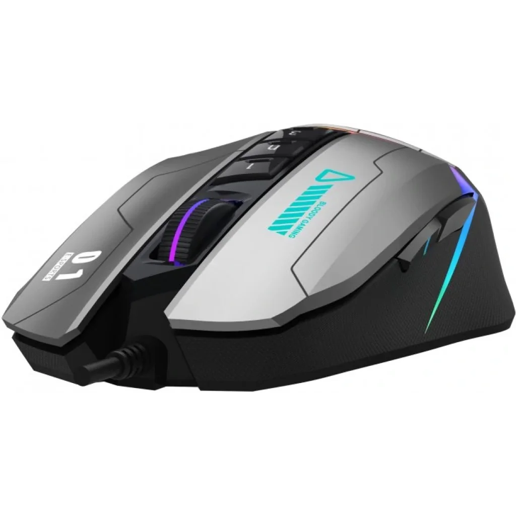 Миша A4Tech Bloody W60 Max Gun Grey, W60 Max Bloody (Gun Grey) UA