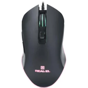 Мышь REAL-EL RM-550 Black USB, EL123200027 UA