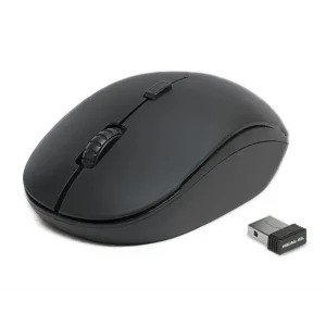 Мышь беспроводная REAL-EL RM-301 Black USB, EL123200022 UA
