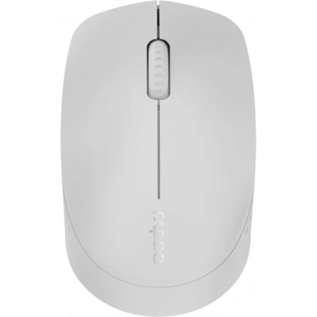 Миша бездротова Rapoo M100 Silent Wireless Multi-Mode Light Grey, M100 Silent Light Grey UA