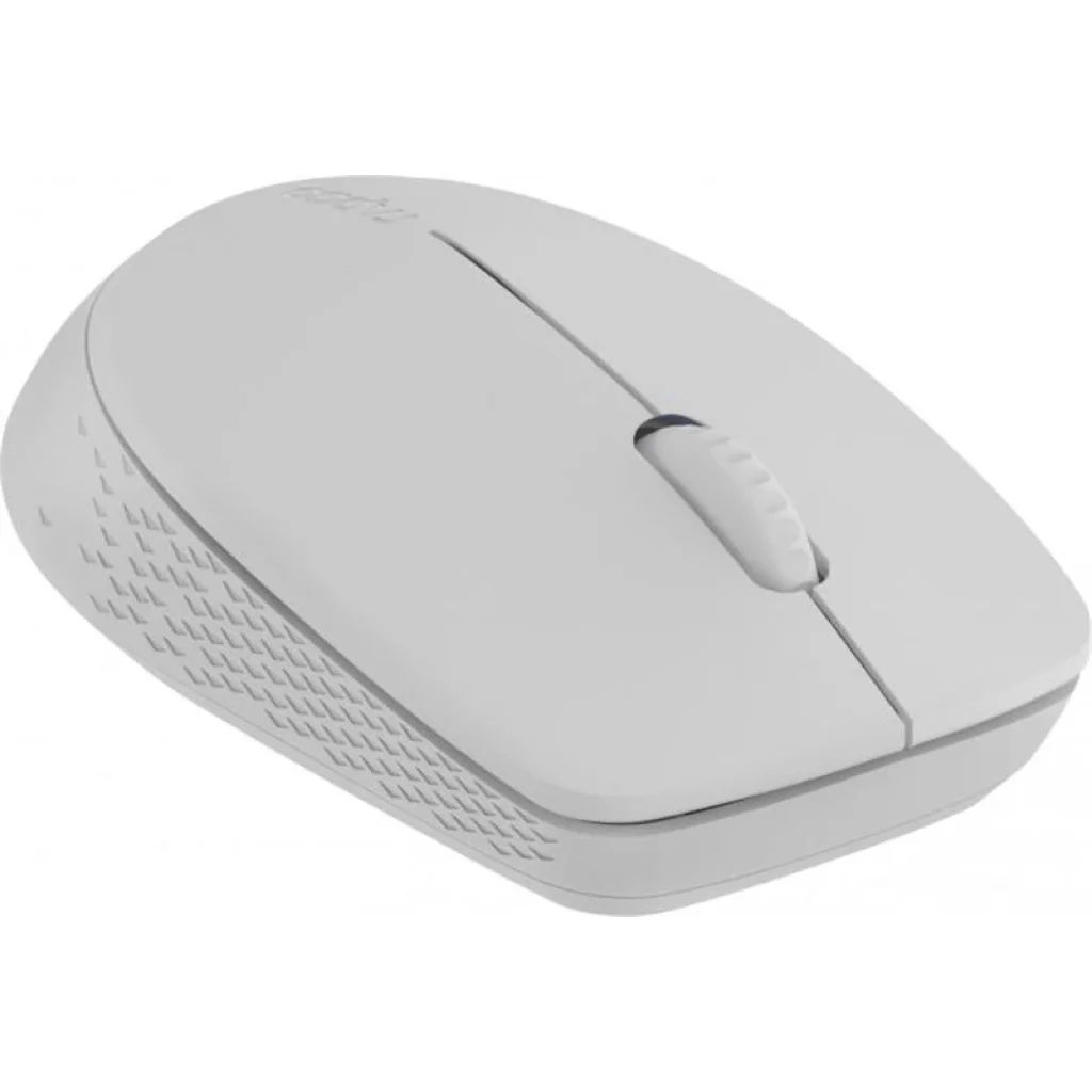Миша бездротова Rapoo M100 Silent Wireless Multi-Mode Light Grey, M100 Silent Light Grey UA