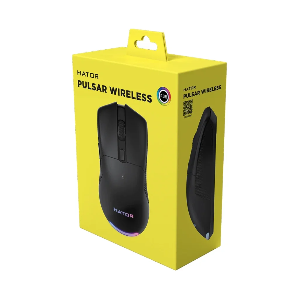 Мышь Hator Pulsar Wireless Lilac (HTM-317) USB UA
