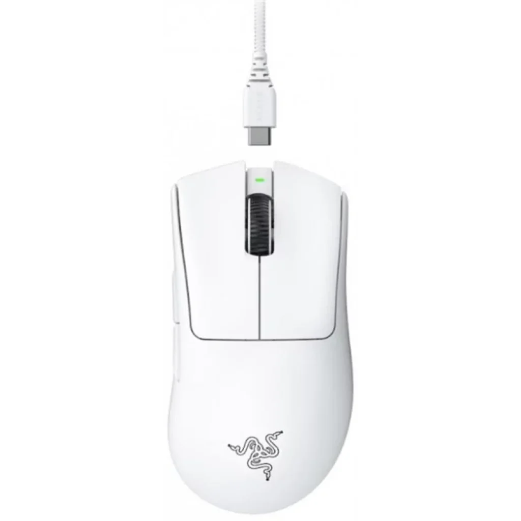 Миша Razer DeathAdder V3 Pro White (RZ01-04630200-R3G1) USB UA