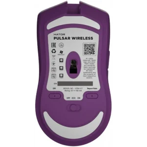 Мышь Hator Pulsar Wireless Lilac (HTM-317) USB UA