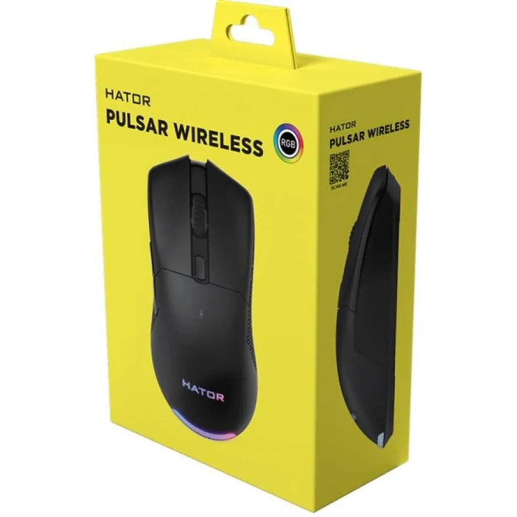 Мышь Hator Pulsar Wireless Lilac (HTM-317) USB UA
