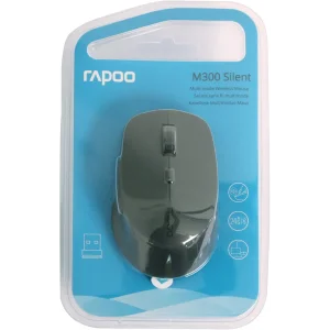 Миша бездротова Rapoo M300 Silent Wireless Multi-Mode Grey UA