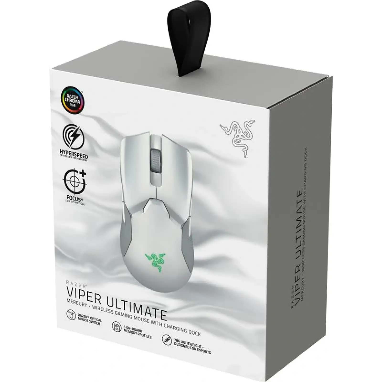 Мышь Razer Viper Ultimate Wireless & Mouse Dock Mercury White (RZ01-03050400-R3M1)