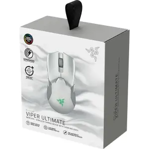 Мышь Razer Viper Ultimate Wireless & Mouse Dock Mercury White (RZ01-03050400-R3M1)