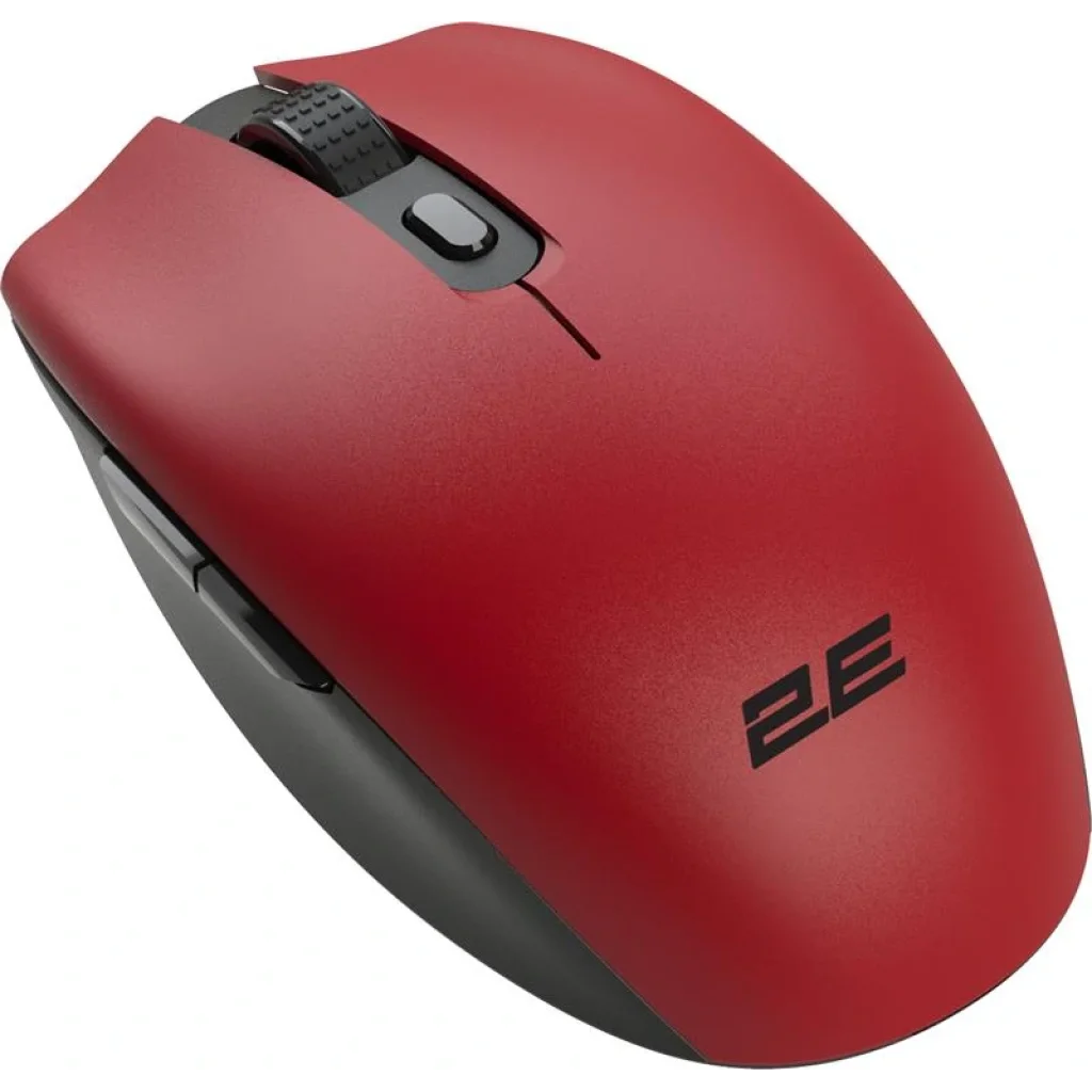 Мышь беспроводная 2E MF2030 Rechargeable WL Red (2E-MF2030WR) USB UA