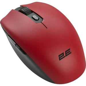 Мышь беспроводная 2E MF2030 Rechargeable WL Red (2E-MF2030WR) USB UA