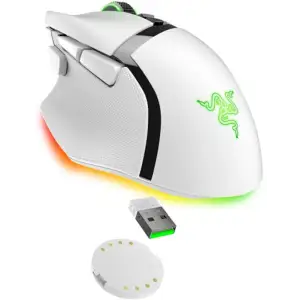 Миша Razer Basilisk V3 Pro White (RZ01-04620100-R3G1) USB, RZ01-04620200-R3G1 UA