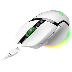 Миша Razer Basilisk V3 Pro White (RZ01-04620100-R3G1) USB, RZ01-04620200-R3G1 UA