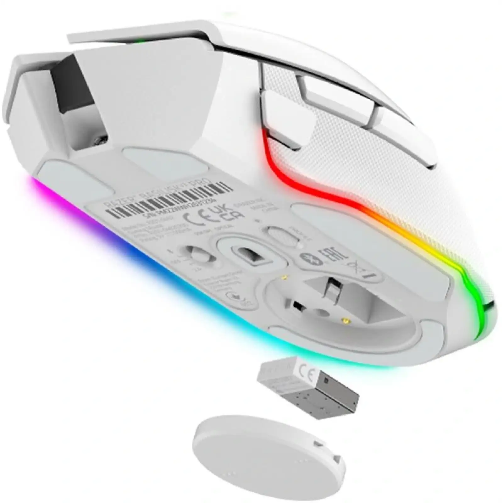 Миша Razer Basilisk V3 Pro White (RZ01-04620100-R3G1) USB, RZ01-04620200-R3G1 UA
