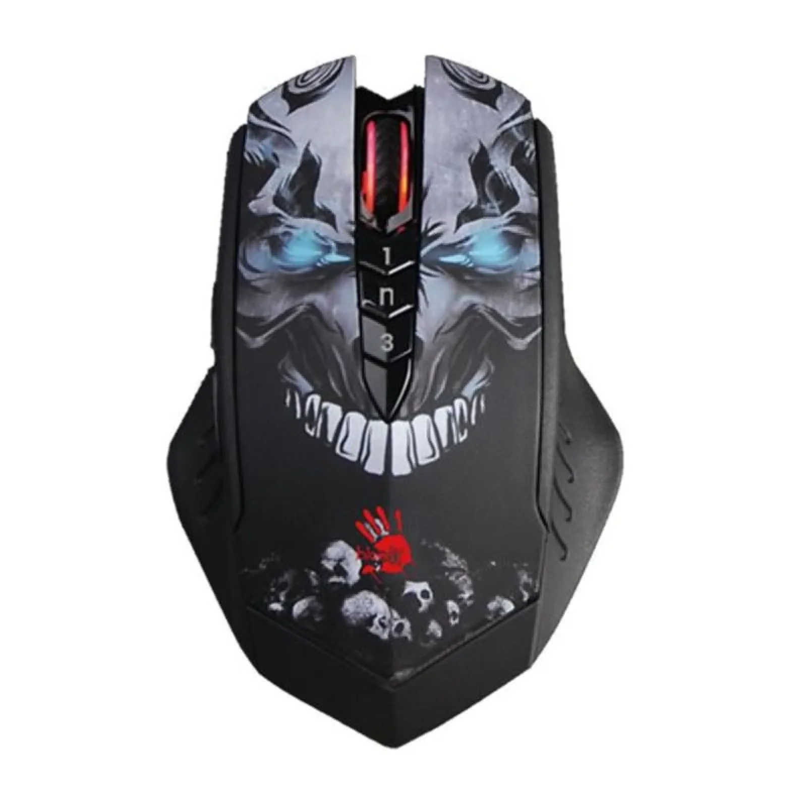 Миша бездротова A4Tech R80 Plus Bloody (Skull) Black USB UA