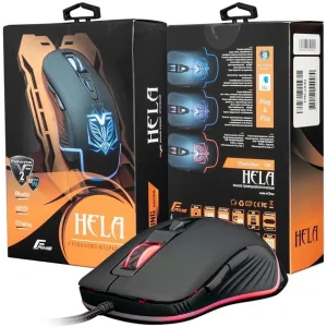 Игровая мышь Frime Hela Black, USB (FMC1840) UA