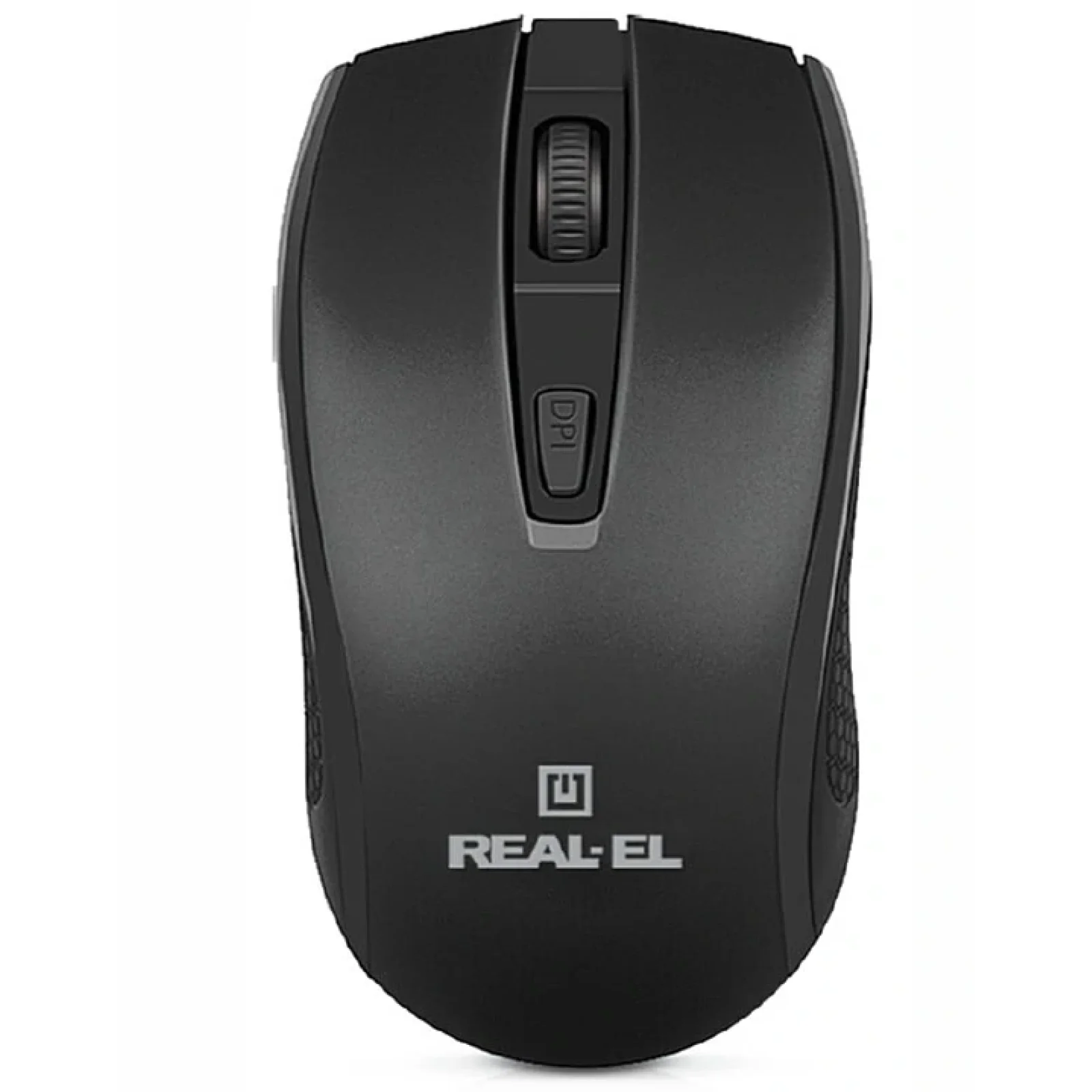Мышь беспроводная REAL-EL RM-308 Black USB, EL123200033 UA