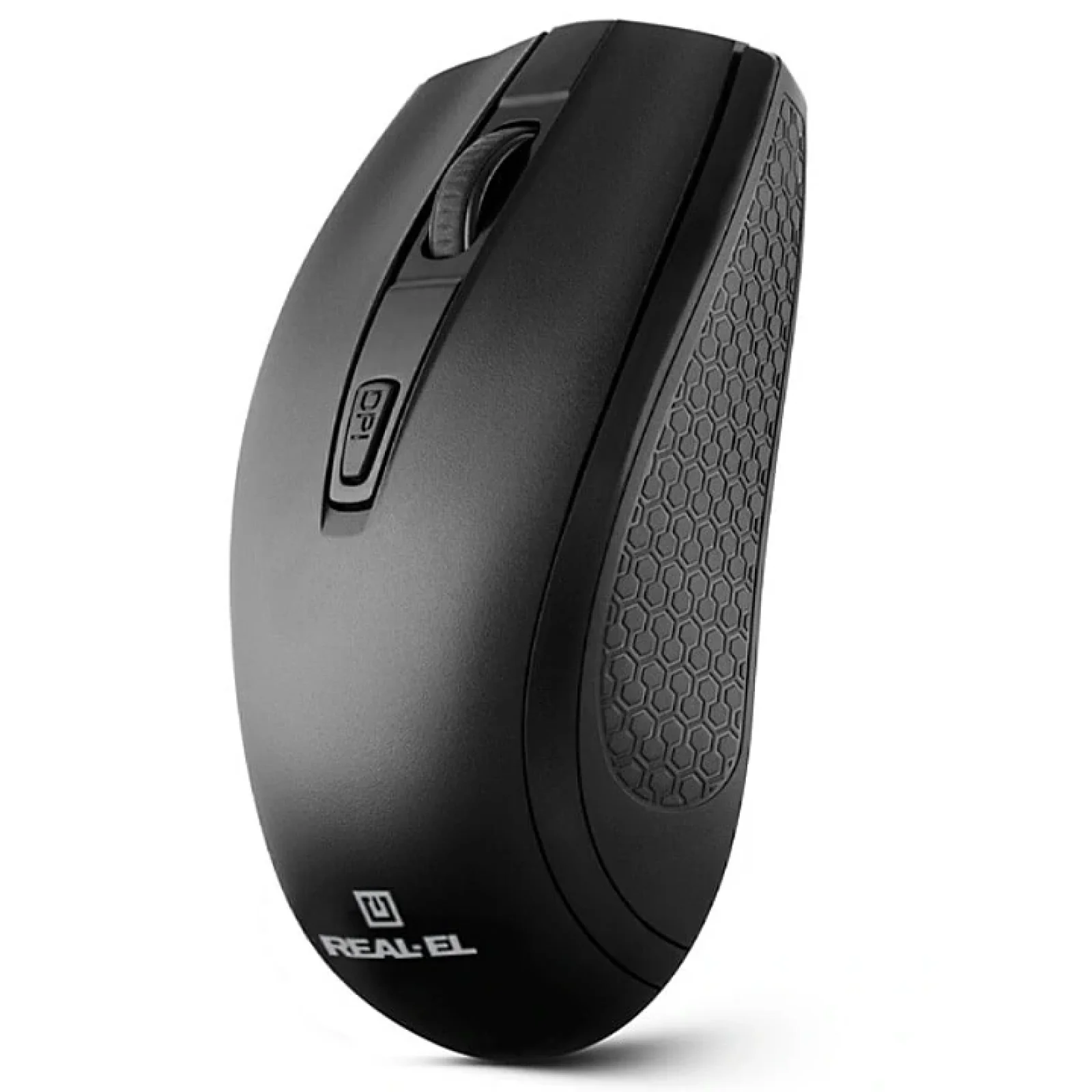 Мышь беспроводная REAL-EL RM-308 Black USB, EL123200033 UA