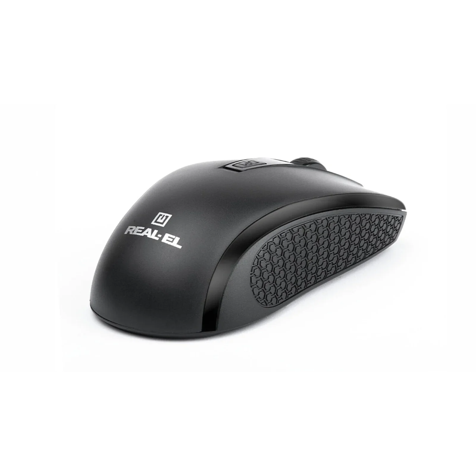 Мышь беспроводная REAL-EL RM-308 Black USB, EL123200033 UA