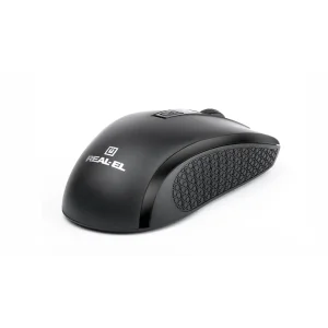 Мышь беспроводная REAL-EL RM-308 Black USB, EL123200033 UA