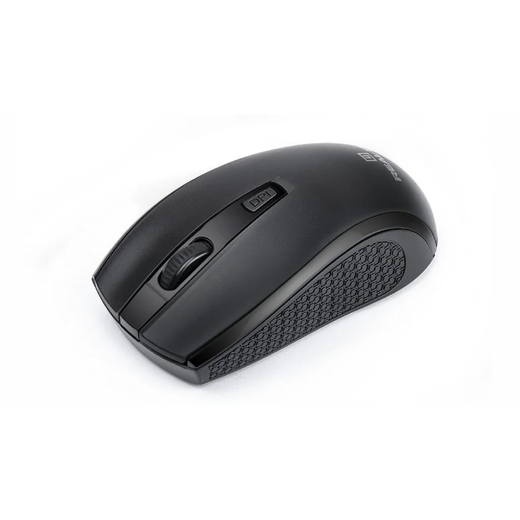 Мышь беспроводная REAL-EL RM-308 Black USB, EL123200033 UA