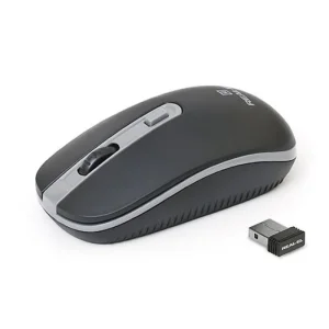 Мышь беспроводная REAL-EL RM-303 Black/Grey USB, EL123200021 UA