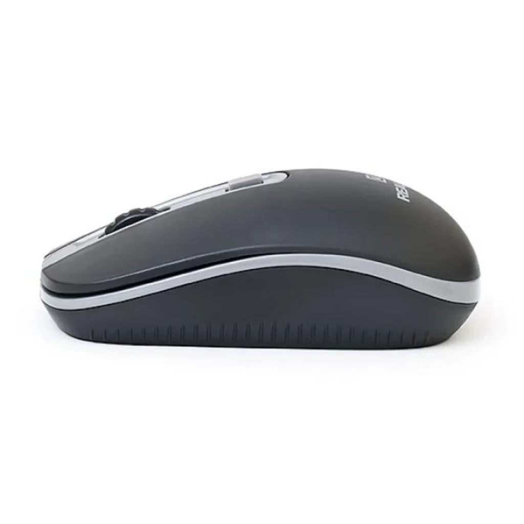 Мышь беспроводная REAL-EL RM-303 Black/Grey USB, EL123200021 UA