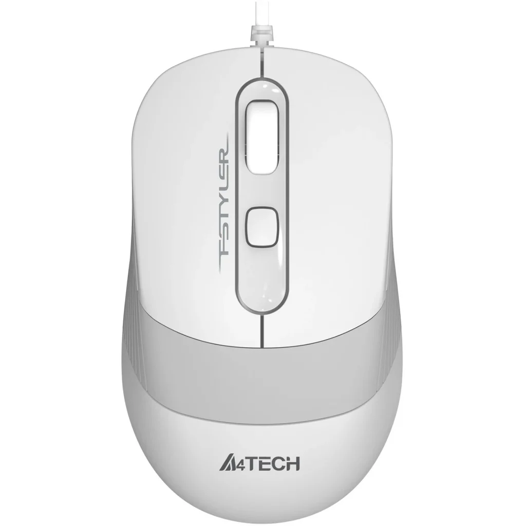 Миша A4Tech FM10S White USB, FM10S (White) UA