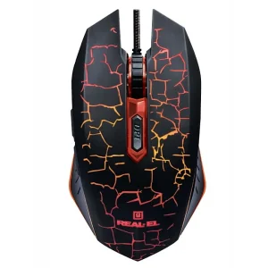 Мышь REAL-EL RM-505 Black USB, EL123200018 UA