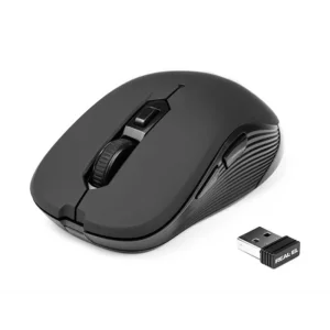 Миша бездротова REAL-EL RM-330 Black USB, EL123200035 UA
