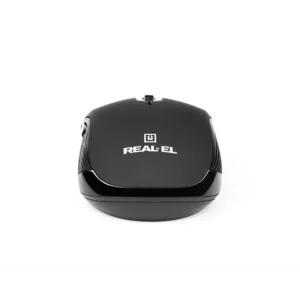 Миша бездротова REAL-EL RM-330 Black USB, EL123200035 UA